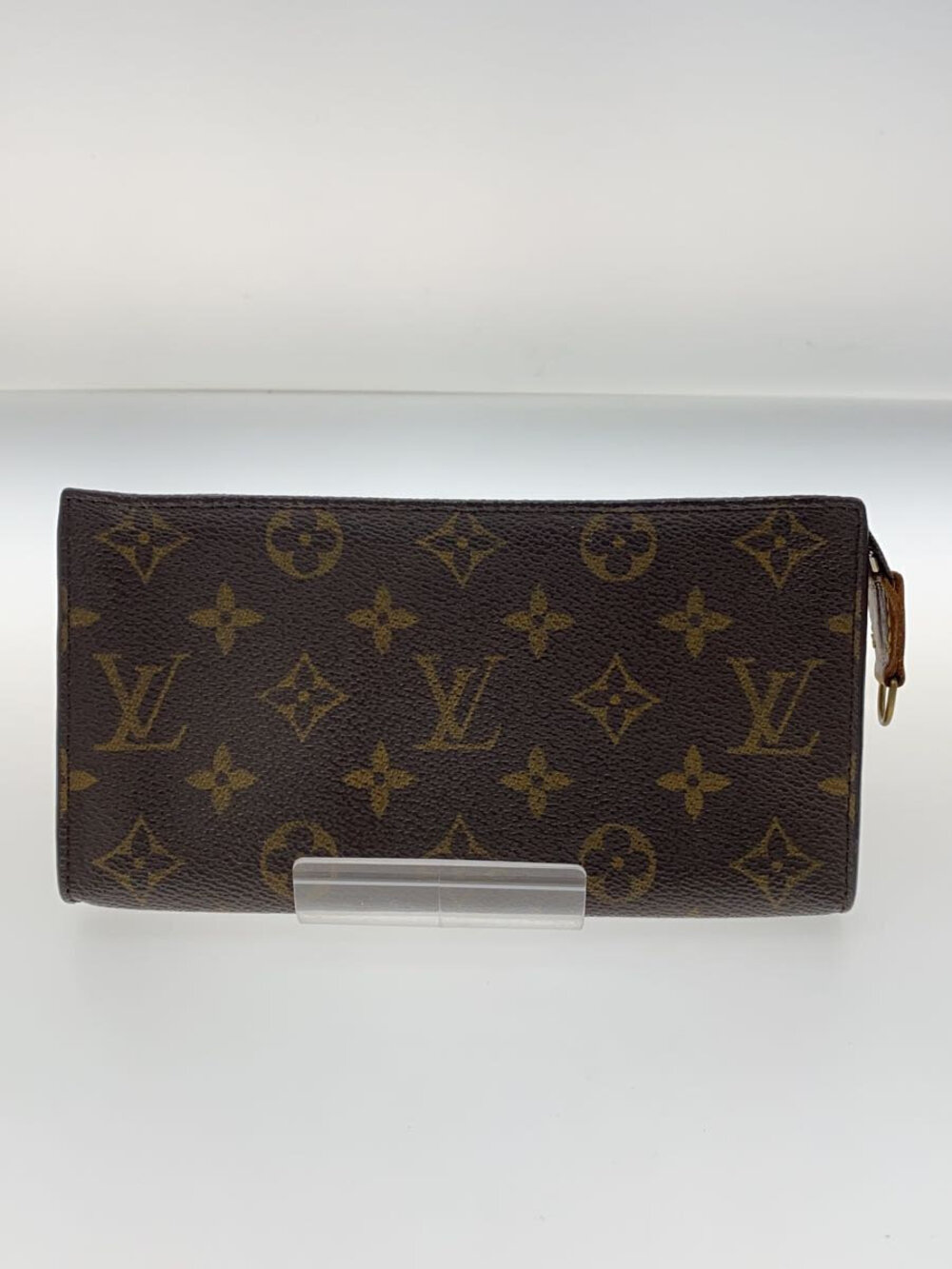 LOUIS VUITTON Pochette Toilette Canvas Brown Monogram